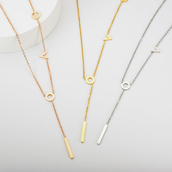 The 'LOVE' Necklace - Perfect for Valentine's Day