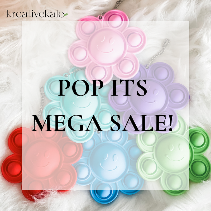 100 Assorted Pop Its Mega Sale-FREE SHIPPING!