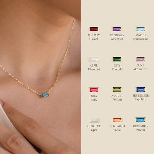 Birthstone Necklace