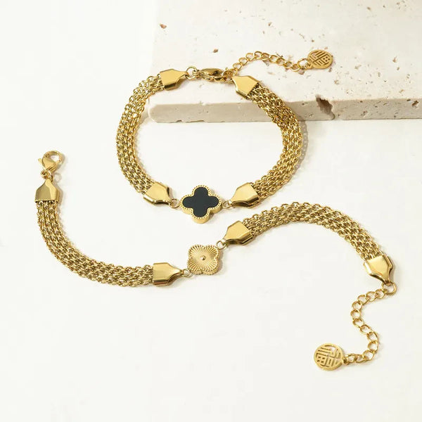 Rabia Four Leaf Clover Bracelet