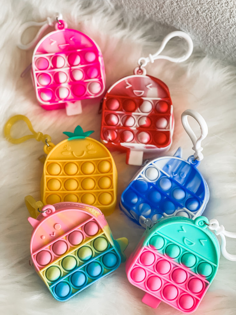 Fidget Pop-It Mini Coin Purse Ready to Ship SALE!