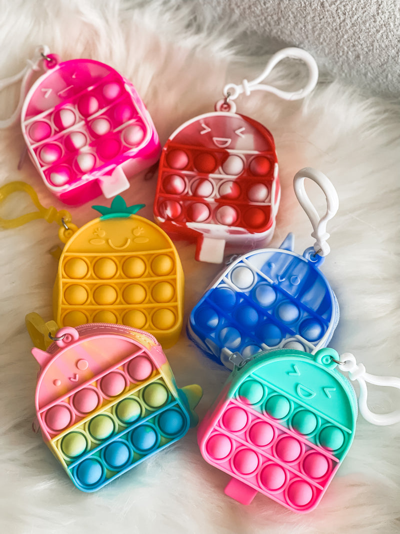 Fidget Pop-It Mini Coin Purse Ready to Ship SALE!