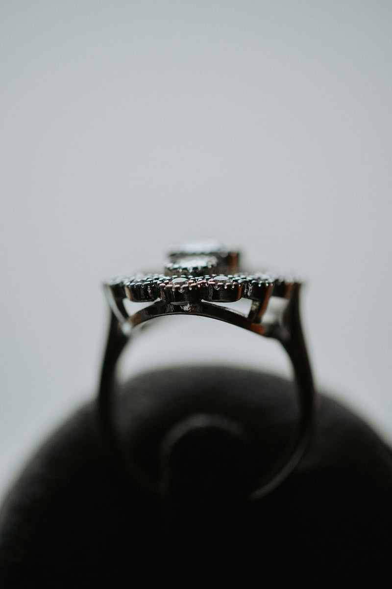 Lucille Multi Stone Sterling Silver Ring