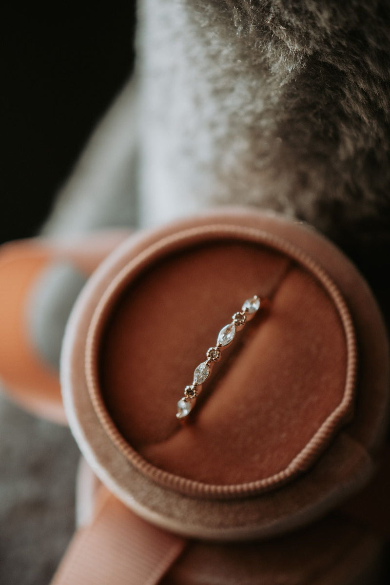 Dreaming of You Dainty Rose Gold Ring