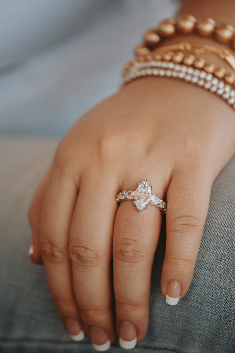 Haze Marquise Cut Ring