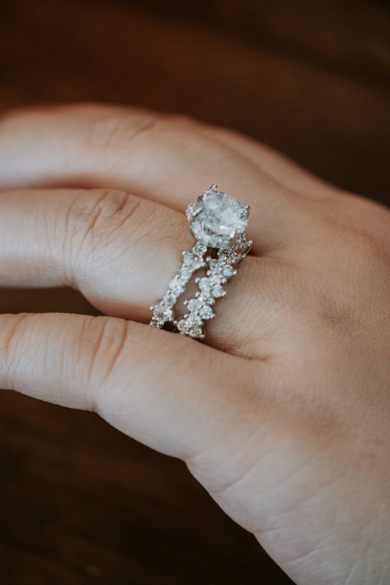Run to You Sterling Silver Ring Set
