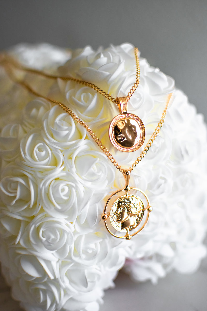 A1 Layered Necklace in Gold